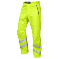 Leo Workwear Landcross Class 1 Yellow Hi Vis Stretch Work Trouser